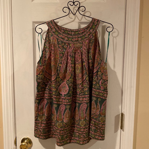 Chelsea & Theodore dressy tank top size L - Picture 1 of 8